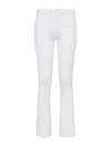 L'agence Selma Cotton Stretch High Rise Bootcut Jeans In Blanc In Blanc