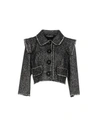 DOLCE & GABBANA DOLCE & GABBANA WOMAN BLAZER BLACK SIZE 8 VIRGIN WOOL, SILK, ALPACA WOOL, MOHAIR WOOL, POLYAMIDE,49262173JS 4