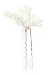 BRIDES AND HAIRPINS ELLIE SET OF 2 IMITATION PEARL PINS