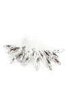 Brides And Hairpins Bria Crystal Comb In Silver