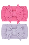 BABY BLING BABY BLING 2-PACK FAB-BOW-LOUS HEADBANDS