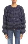 CHLOÉ QUILTED BUBBLE SLEEVE DOWN JACKET