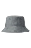 BURBERRY EQUESTRIAN KNIGHT PRINT BUCKET HAT