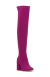 Jessica Simpson Brixten Over The Knee Boot In Berry Blast