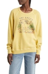 The Great The College Woodsy Trail Sweatshirt In Straw