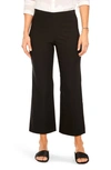 Nic + Zoe Nic+zoe Refined Relaxed Crop Cargo Pants In Black Onyx