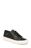 Vince Gabi Leather Low-top Sneakers In Black