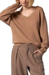 Equipment Lilou V-neck Cashmere Sweater In Camel