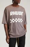 RHUDE OFF ROAD GRAPHIC T-SHIRT