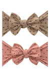 BABY BLING BABY BLING ASSORTED 2-PACK FAB-BOW-LOUS® HEADBANDS