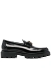 TOD'S TOD'S T TIMELESS LEATHER LOAFERS