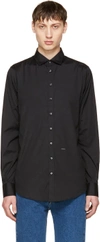 DSQUARED2 Black Poplin Carpenter Shirt
