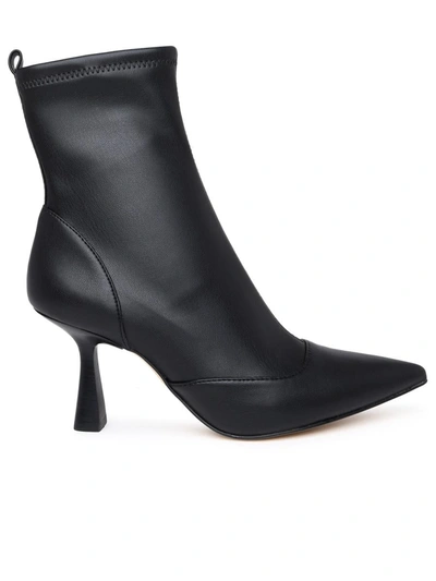 Michael Michael Kors Clara Ankle Boot In Black Leather