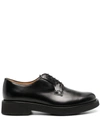 Church's Shannon Leather Derby Shoes In Black