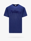Alexander Mcqueen T-shirt In Blue