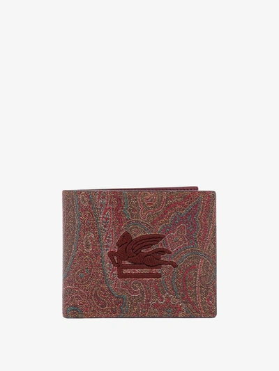 Etro Wallet In Brown