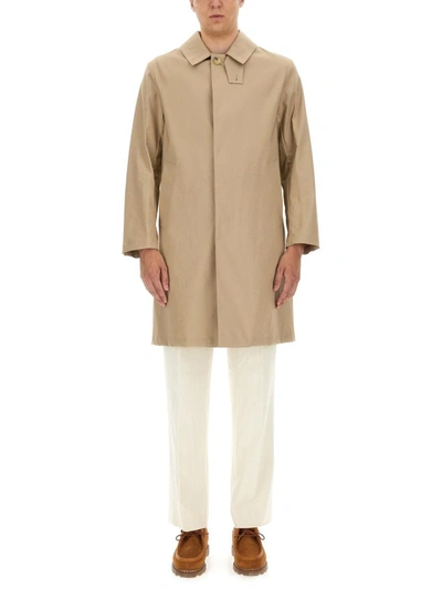 Mackintosh Coat Manchester In Beige