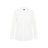 Nili Lotan Jeanette Long-sleeved Shirt In Silk In White