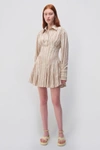 Simkhai Felicity Dress In Natural White Multi