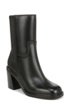 Franco Sarto Penelope Square Toe Bootie In Black