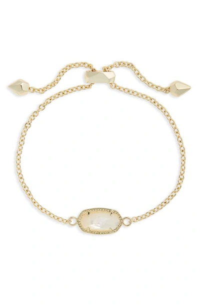Kendra Scott Elaina Kyocera Opal Bracelet In June/ivory Pearl