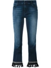 7 FOR ALL MANKIND 7 FOR ALL MANKIND BOOTCUT CROPPED JEANS - BLUE,SYRU580DE12134863