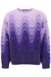 ETRO ETRO SWEATER IN GRADIENT BRUSHED MOHAIR WOOL