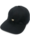 TOM FORD TOM FORD BASEBALL CAP WITH EMBOSSED LOGO