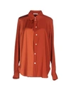 CELINE Solid colour shirts & blouses
