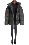 BALENCIAGA OVERSIZE WRAP PUFFER JACKET