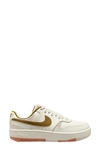 Nike Gamma Force Dx9176-105 Sneaker Womens Sail Bronzine Basketball Shoes Nr7763 In Light Orewood/bronzine/sail