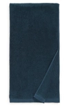 Coyuchi Temescal Organic Cotton Ribbed Bath Essentials In Deep Ocean
