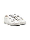 Golden Goose Sneakers Old School Total-shite In Bianco