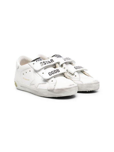 Golden Goose Sneakers Old School In Bianco