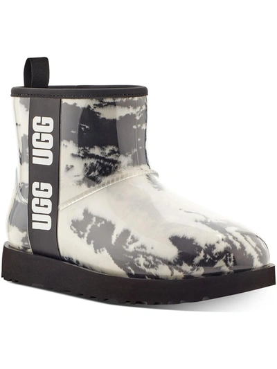 Ugg Classic Clear Mini Marble Womens Cold Weather Rated Waterproof Winter & Snow Boots In Multi