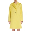 Marella Agordo Cotton A-line Rain Jacket In Yellow