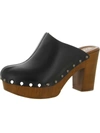 SEYCHELLES GO ALL OUT WOMENS LEATHER SLIP ON CLOGS