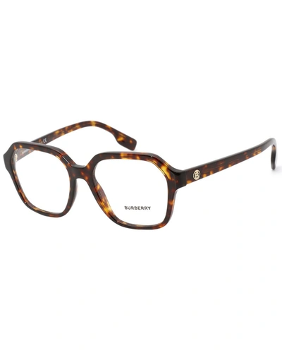 Burberry Unisex Be2358 52mm Optical Frames In Brown
