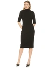 Alexia Admor Rita Retro Turtleneck Dress In Black