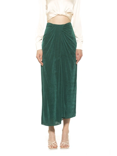 Alexia Admor Jeanette Skirt In Green