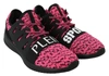 PLEIN SPORT PINK BLUSH POLYESTER RUNNER JOICE SNEAKERS WOMEN'S SHOES
