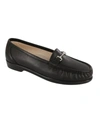 Sas Women's Metro Shoes - Narrow In Smooth Black In Black
