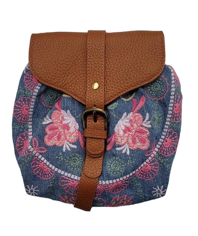 Johnny Was Women's Ashlee Belt Bag In Denim Blue In Multi