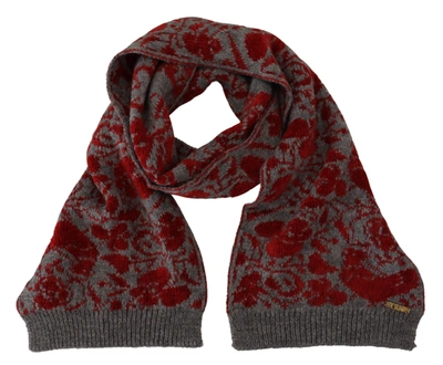 GF FERRE' KNITTED WRAP WARMER WOMENS SHAWL SCARF