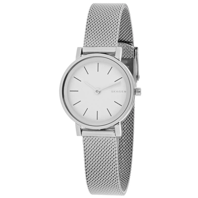 Skagen Women's Hald White Dial Watch