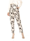 Alexia Admor Zayna Belted Cigarette Pants In Multi