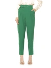Alexia Admor Zayna Belted Cigarette Pants In Green