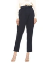 Alexia Admor Zayna Belted Cigarette Pants In Blue