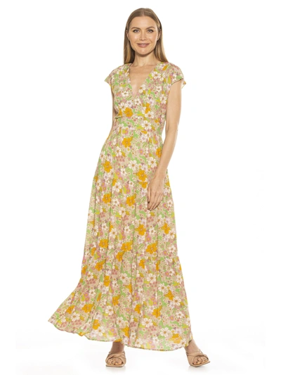 Alexia Admor Summer Maxi Dress In Yellow