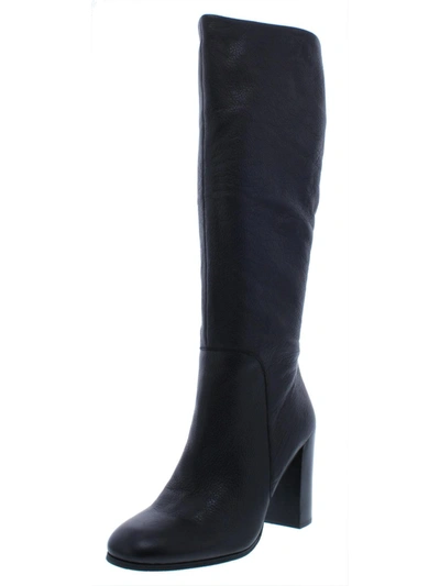 Kenneth Cole New York Justin Womens Padded Insole Over-the-knee Dress Boots In Black